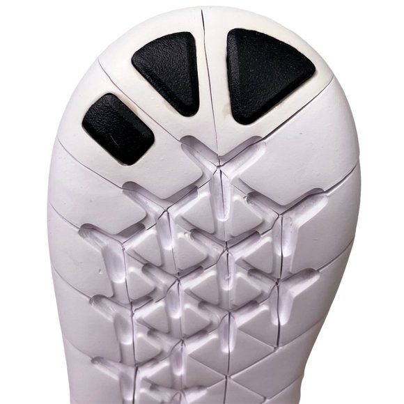 Nike Free RN Flyknit 2017 White Pure Platinum Running Sneakers 880844-100 - Picture 9 of 10